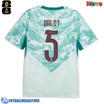 Fotballdrakt Herre Portugal Diogo Dalot #5 Bortedrakt VM 2026 Kortermet
